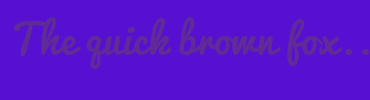Image with Font Color 602B96 and Background Color 5710D2